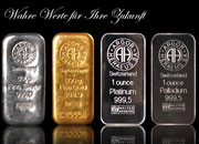 Precious metals - their value in the past and in the future