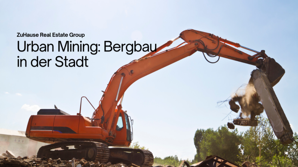 Urban Mining: Bergbau in der Stadt