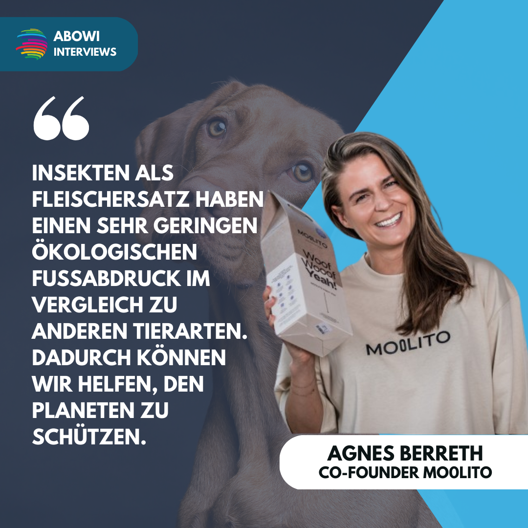 Agnes Berreth schafft den Durchbruch bei Hundefutter auf Insektenbasis