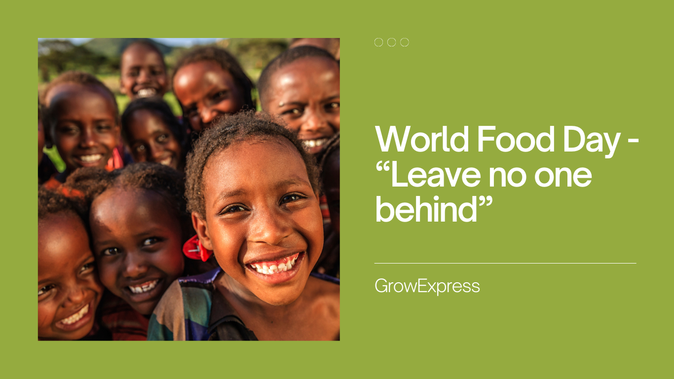 Grow Express Ltd - Welternährungstag