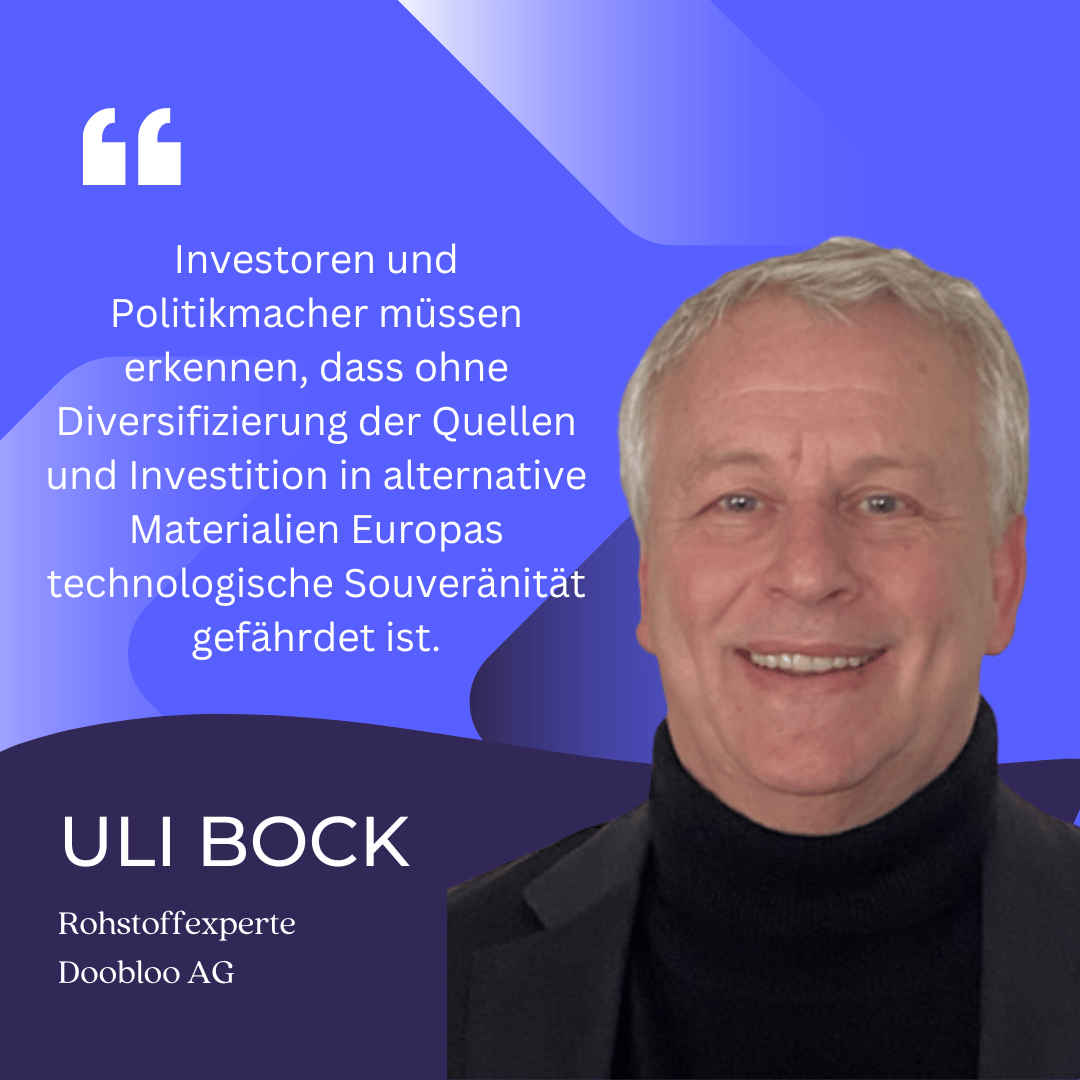 Uli Bock Doobloo AG - Kritische Rohstoffe der Zukunft