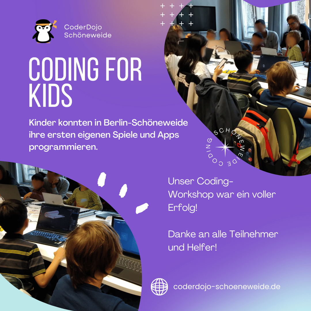 Coding for Kids - CoderDojo Schöneweide