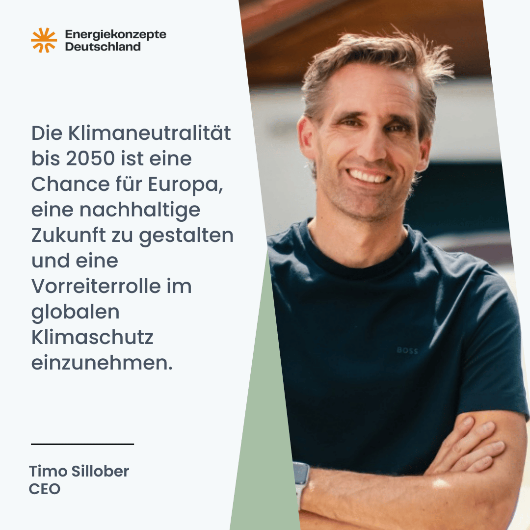 Klimaneutralität 2050 mit Energiekonzepte Deutschland GmbH und Timo Sillober