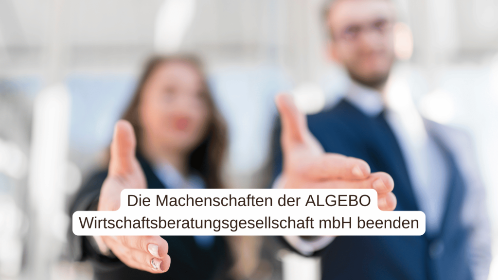 Machenschaften ALGEBO beenden