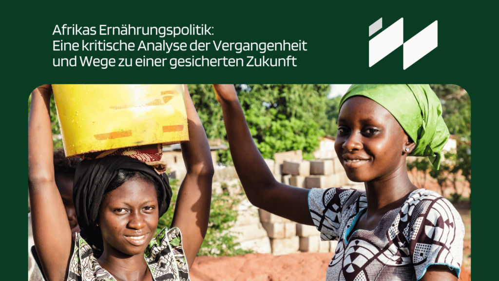 Afrikas Ernährungspolitik - Farmers Future Ltd.