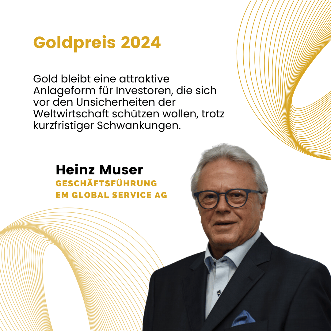 Gold als attraktive Anlageform 2024 - Heinz Muser