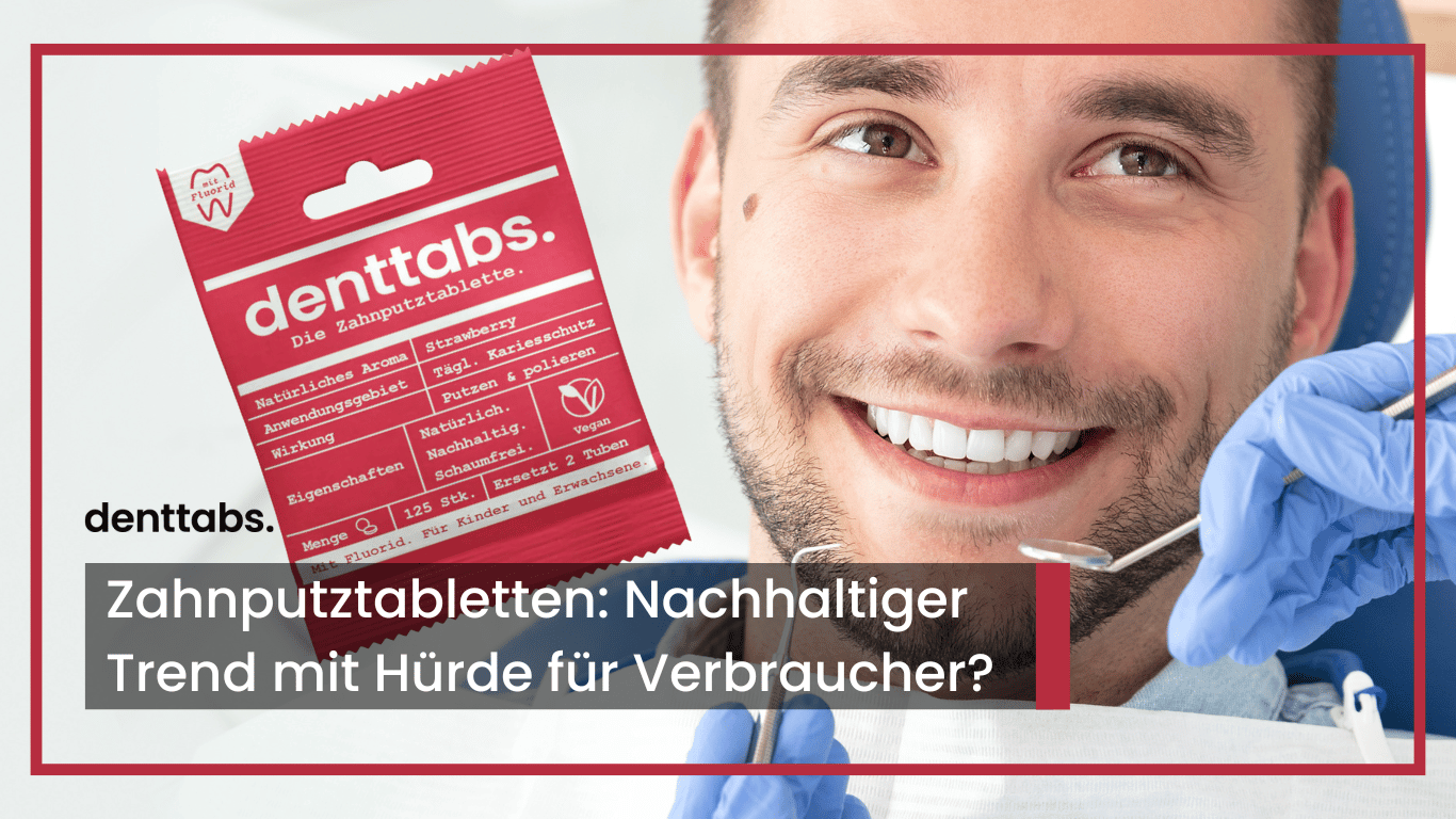 Zahnputztabletten von Denttabs