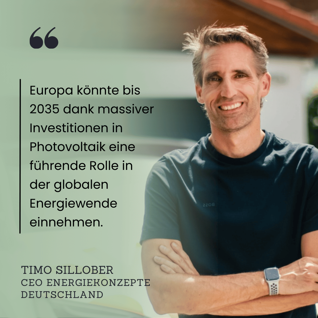 Europas Energiewirtschaft 2035 - Timo Sillober von Energiekonzepte Deutschland GmbH