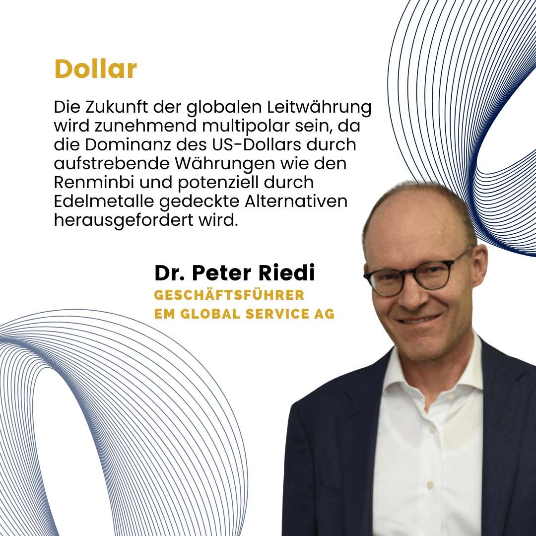 Die Zukunft des Dollars - Dr. Peter Riedi