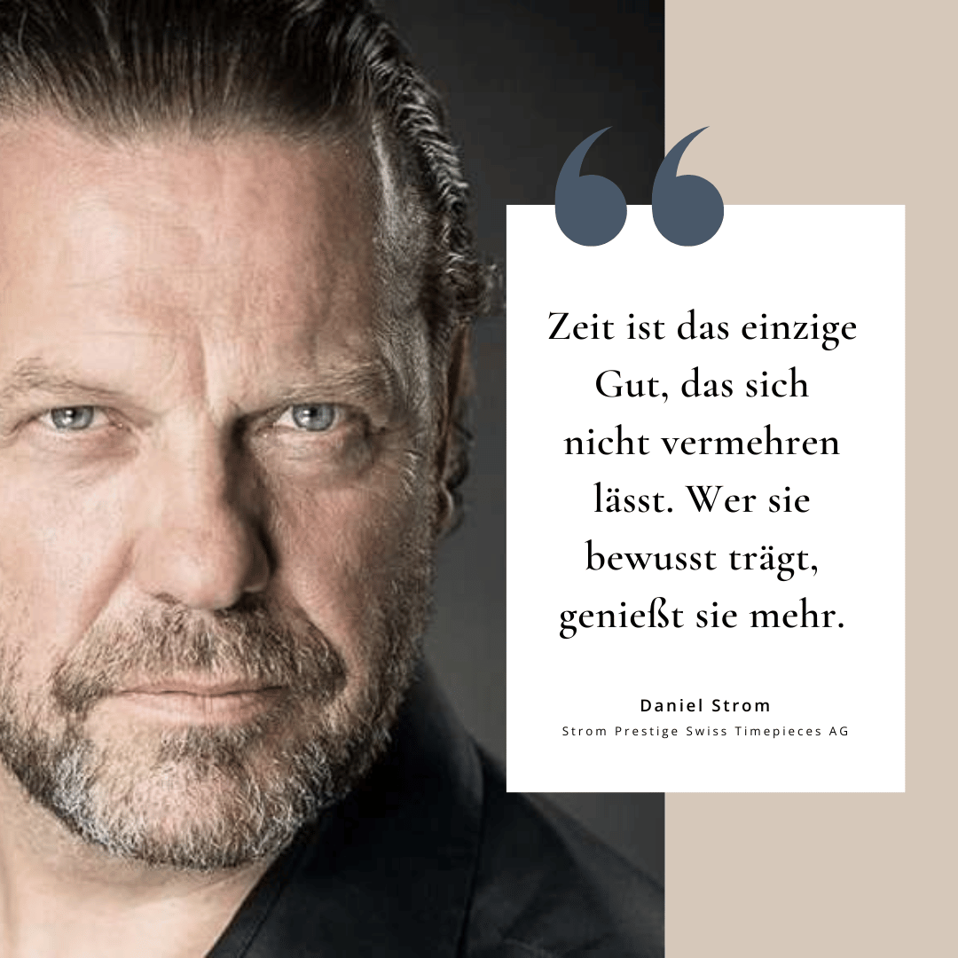 Zeit als Gut für immer - Daniel Strom