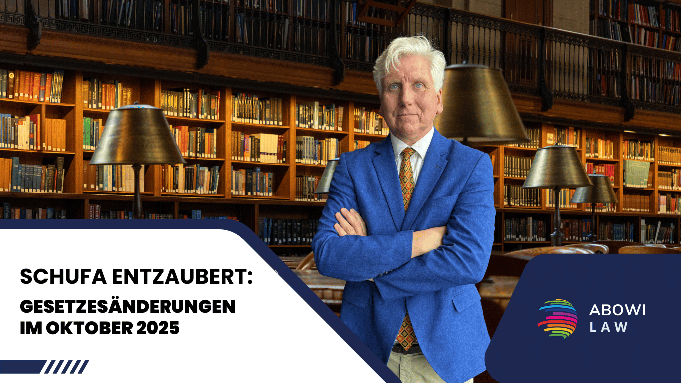 Gesetzesänderungen im Oktober 2025- Schufa entzaubert – was ändert sich konkret? - ABOWI Law