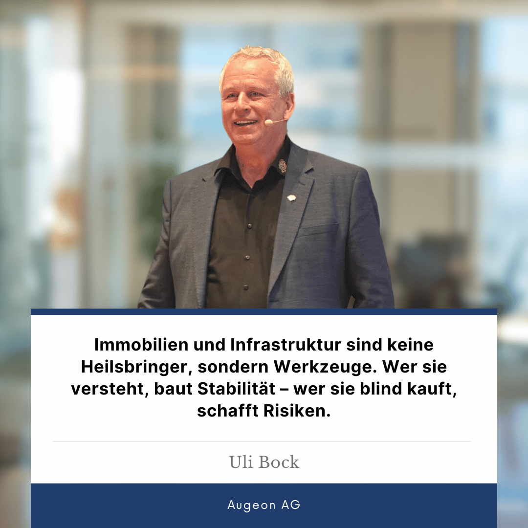 Immobilien, Infrastruktur und Steuerfallen: Wie alternative Anlagen in Deutschland wirklich wirken 2 Immobilien schaffen Risiken - Uli Bock Augeon AG