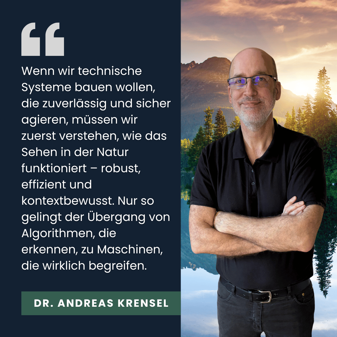 Sehen verstehen – Technik neu denken 1 Maschinen biologische Komponenten programmieren - Andreas Krensel