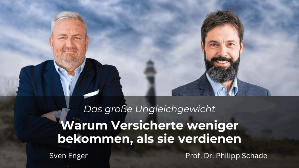 Warum Versicherte weniger bekommen, als sie verdienen - Philipp Schade und Sven Enger