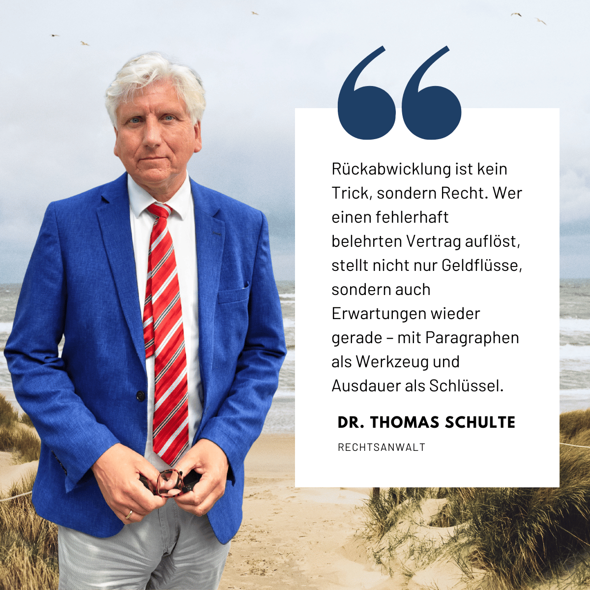 „Widersprechen statt wegsehen?“ — Rückabwicklung von Lebensversicherungen zwischen Recht, Rendite und Realität 3 Rechte Lebensversicherung Rückabwicklung - Dr Thomas Schulte