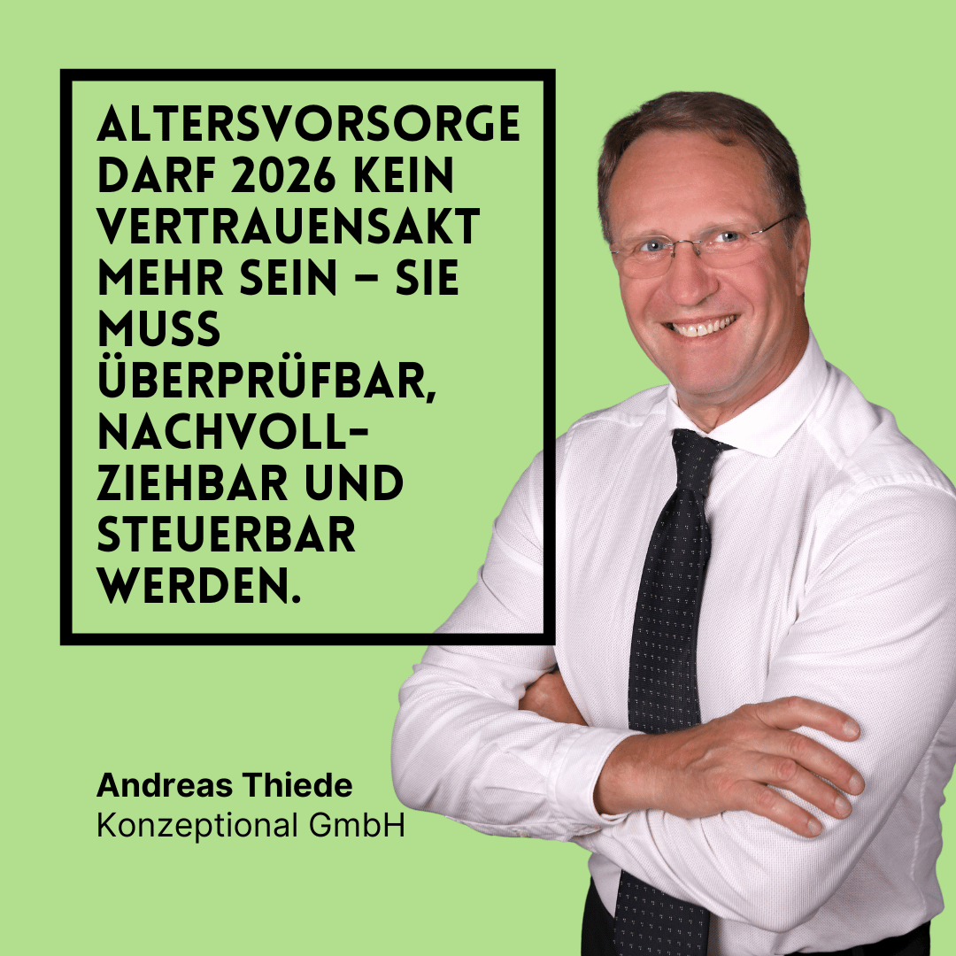 Altersvorsorge Österreich prüfen - Andreas Thiede