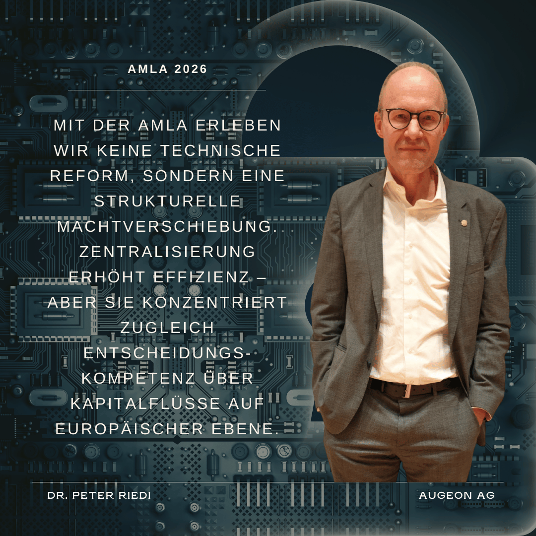 Reform AMLA 2026 - Dr Peter Riedi