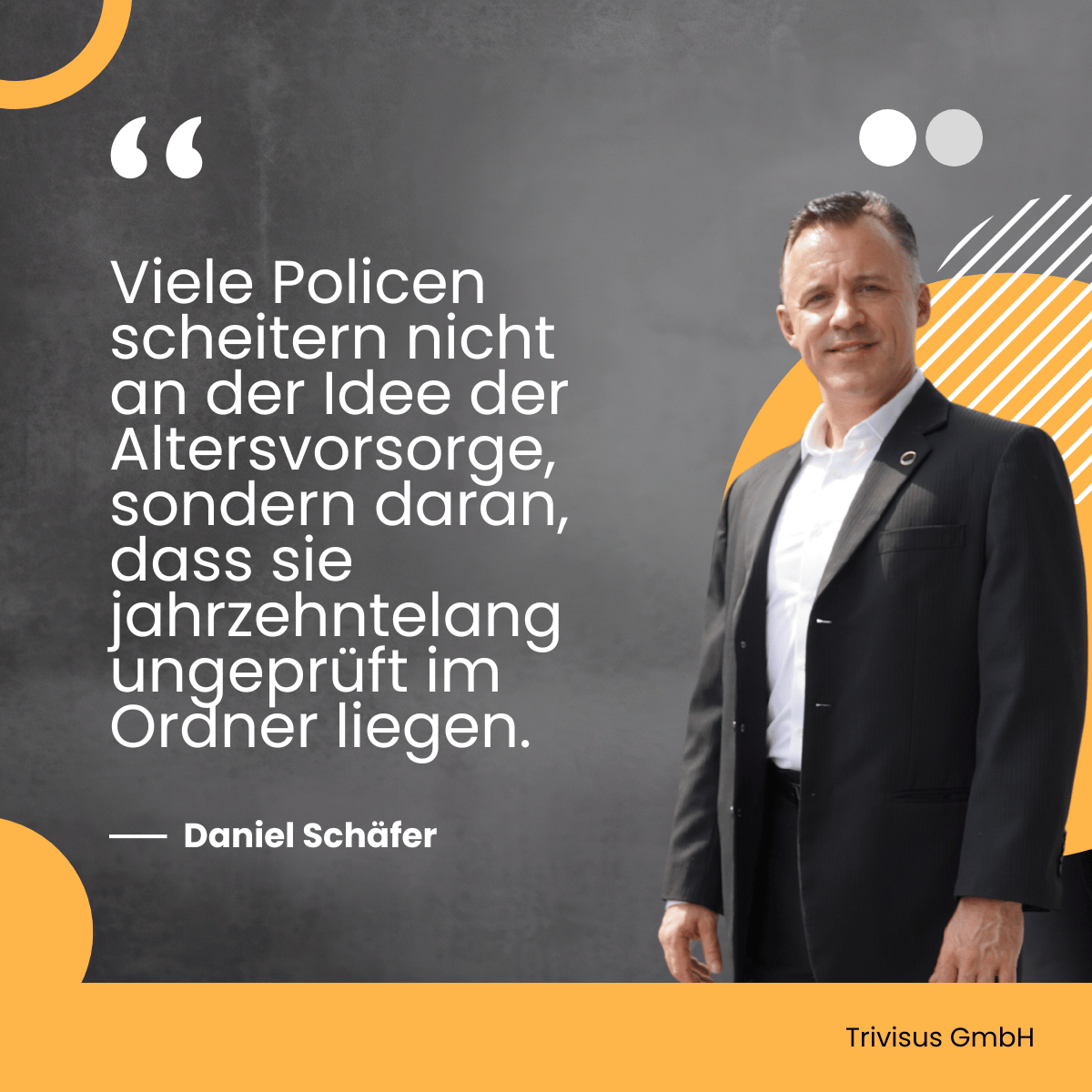 Scheitern von Policen - Daniel Schäfer