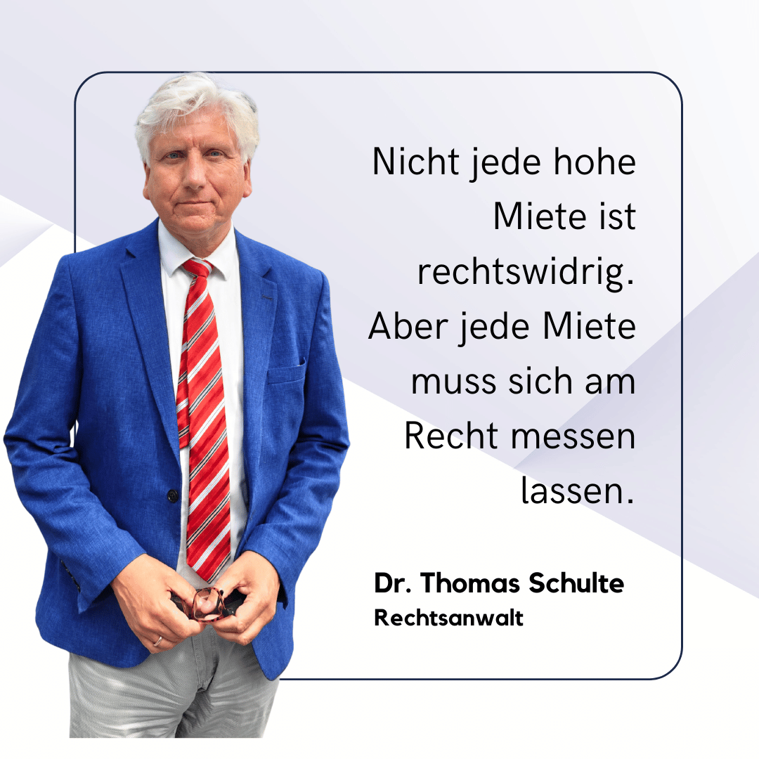 Mietwucher in Deutschland - Rechtsanwalt Dr. Schulte