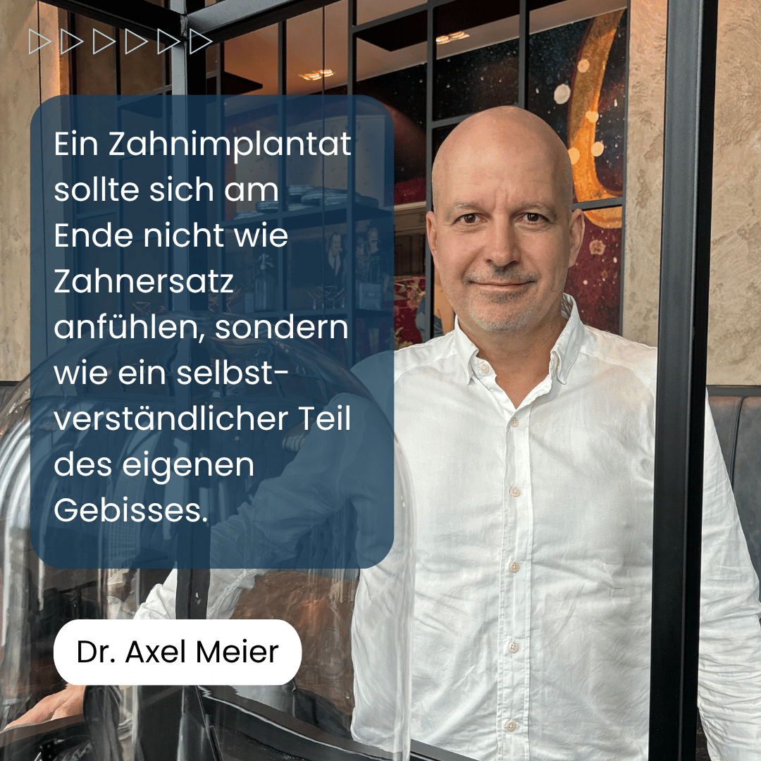 Zahnimplantat Zahnersatz - Dr Axel Meier