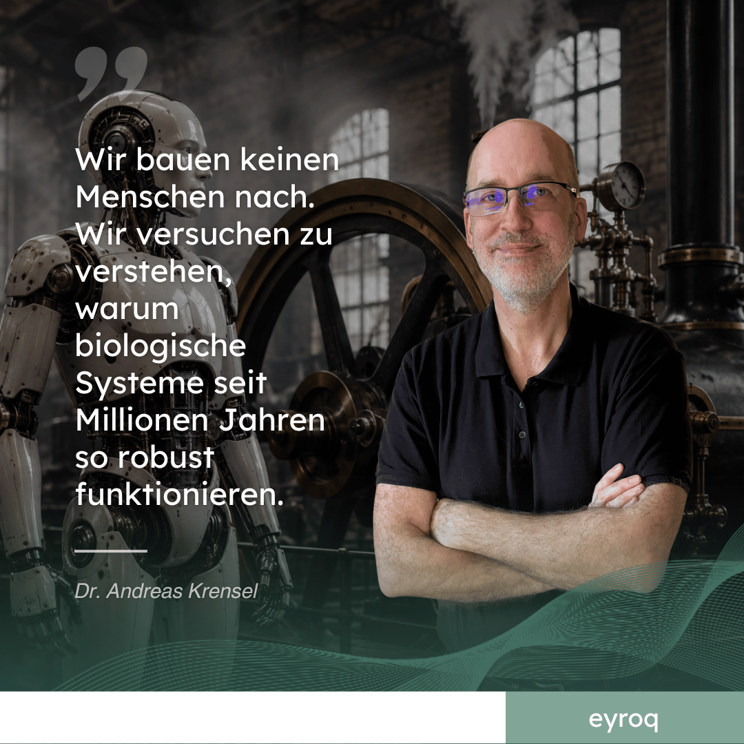 Hürden Bau von humanoiden Robotern - Dr Andreas Krenzel