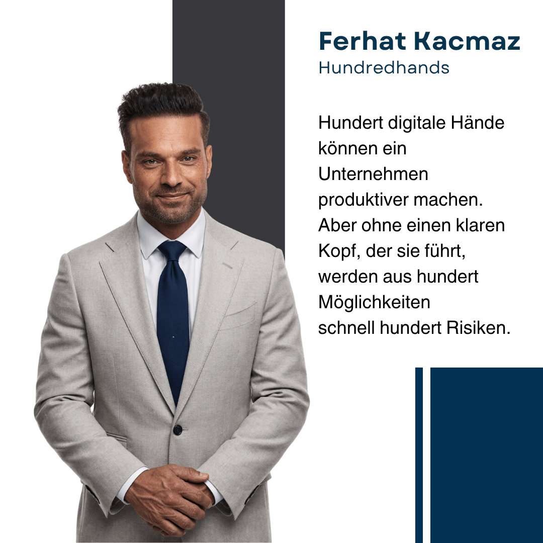 Hundredhands für Unternehmen - Ferhat Kacmaz
